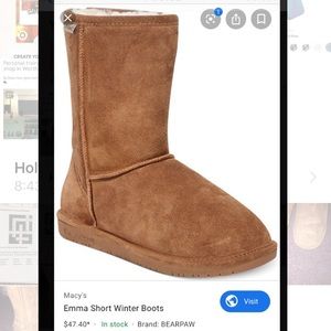 Bearpaw women’s Emma short boots